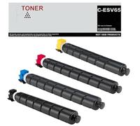 CEXV65 C-EXV65 5761C001 5762C001 5763C001 5764C001 Lot de 4 toners multicolores compatibles avec Canon imageRUNNER C3326, imageRUNNER C3326i
