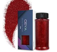 Ceya Poudre de paillettes ultra fines de 0,2 mm pour slime, résine époxy, gobelet, bijoux, nail art, festival, maquillage, scrapbooking, peinture, cartes de mariage - 110 g