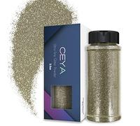 Ceya Poudre de paillettes ultra fines de 0,2 mm pour slime, résine époxy, gobelet, bijoux, nail art, festival, maquillage, scrapbooking, peinture, cartes de mariage - 100 g