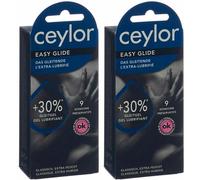 Ceylor Easy Glide Kondome Préservatif(S) 2x9 pc(s)