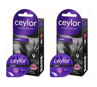 CEYLOR Préservatif Large Super Glide Préservatif(S) 2x9 pc(s)