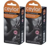 CEYLOR Préservatifs sensation fine Préservatif(S) 2x9 pc(s)