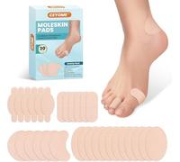 CEYOME Moleskin Lot de 30 pansements hydrocolloïdes pour la prévention des ampoules