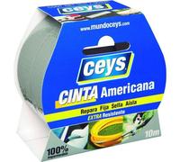 Ceys 507602 Ruban américain 10 M Argent Argent One Size