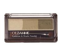 CEZANNE - Eyebrow & Shade Powder 04 Olive Brown