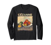 Cézanne Nature Morte Pommes Peinture Classique Illustration Graphique Manche Longue