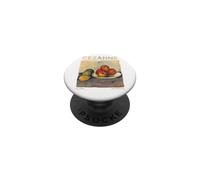 Cézanne Nature Morte Pommes Peinture Classique Illustration Graphique PopSockets PopGrip Adhésif