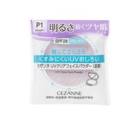 Cezanne Poudre de visage UV Clear - Recharge - P1 Lavande