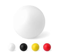 Cezaro - Balle Anti-Stress Blanche Adulte et Enfant Ø 6.2cm | Jouet Boule Ronde Antistress Détente Relaxation (Lasap Blanc)