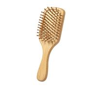 CEZARO - Brosse à cheveux démêlante haut de gamme en bois naturel | Femme, homme ou enfant | Couleurs : Beige (Aveiro)