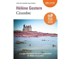 Cézembre Livre audio 2 CD MP3 - Suivi d'un entretien avec l'autrice - Hélène Gestern - Audiolib - Texte lu (CD) - Textes lus CD