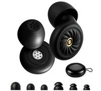 Cezlstesy Bouchons sommeil silicone réutilisables, réduction bruit 35 dB | Réutilisables,6 embouts,bouchons d'oreille anti-bruit,bouchons pour dormir,adaptés au sommeil,à l'étude et aux concerts