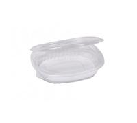 CF CARTA INGROSSO E DISTRIBUZIONE - Lot de 50 bacs en plastique transparent avec couvercle uni pour aliments (150 g)