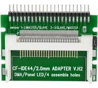 CF to 2.5 Inch IDE HDD 44Pin, Compact Flash CF to 2.5 Inch IDE IDE Memory Card for Laptop SSD Hard Disk Adapter Card, CF Adapter, Single CF Card Type