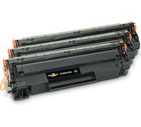 Cf283A 83A Cartouche De Toner Compatible Avec Hp Laserjet Pro Mfp M125A Mfp M125Nw Mfp M125Rnw Mfp M127Fn Mfp M127Fp Mfp M127Fs Mfp M127Fw Mfp M225Dn Mfp M225Dw Noir, 3-Pack[ENC943415]