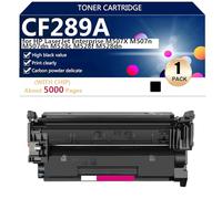 CF289A Cartouches de Toner Compatibles pour HP Laserjet Enterprise M507X M507n M507dn M528c M528f M528dn Imprimantes, Impression Nette, Haut Rendement 5000 Pages,Black