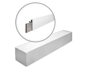 CF2S WALLSTYL Surplinthes - 18 pièces (36 m) - 110 x 22 x 2000 mm - NOËL & MARQUET - une marque de NMC - Polystyrène haute densité