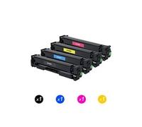 CF400X-CF403X Lot de 4 Cartouches de toner Compatible avec Imprimante HP Color Laserjet Pro M252dw,MFP M277dw