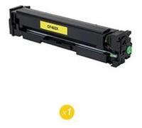 CF402X 201X Cartouche de toner compatible avec Imprimante HP Color Laserjet Pro M252dw/M252n, Jaune Jaune G
