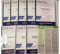 CFA 2019 Level 1 Kaplan Schweser Books 1-5, Practice Exam Volume 1, Workbook 1-