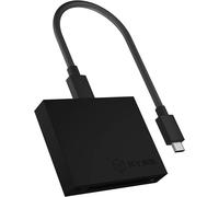 CFast Card Reader, CFast 2.0, USB 3.1 Gen2 (10 Gbit/s), Lecteur, USB-C & USB-A, Aluminium, Android/Windows/Mac OS, IB-CR402-C31