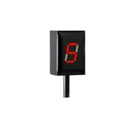 CFAYRLMS Indicateur Vitesse Moto Compatible avec Yamaha pour YZF-R125 2008-2013 pour R15 2008-2018 Affichage De Vitesse Indicateurs Vitesse Indicateur De Moto Capteurs Levier Vitesse(Red)