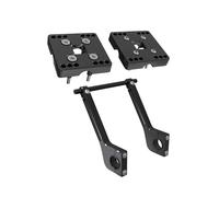 CFCKHPTHAZ Bras De Montage pour Carnet De Route De Navigation De Moto pour YZ YZF WRF 125 250 450 Support(1set Arms n Bracket)