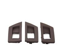 CFCKHPTHAZ Ensemble 3 Pièces Cache-bouton Commande Lève-vitre Intérieur Portières Onduite Gauche Droite Pour Série 5 F10, F11, F18 520i, 523i, 525i, 528i, 535i(LHD Moka)