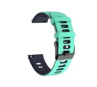 CFCMZTZPED Bracelet de sport en silicone for Garmin Venu 3 Forerunner 255 Music 55 245 645 Mesh Band for Vivoactive 4/Venu 2.(Turquoise-Dark blue,22mm)