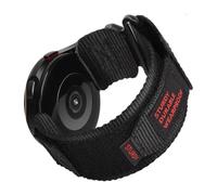 CFCMZTZPED Bracelet en nylon camouflage for Samsung Galaxy Watch 7 6 5 4 40/44 mm 6 Classic 43 47 mm for Huawei Watch GT5 4Pro(Black,20MM S)