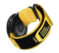 CFCMZTZPED Bracelet en nylon camouflage for Samsung Galaxy Watch 7 6 5 4 40/44 mm 6 Classic 43 47 mm for Huawei Watch GT5 4Pro(Yellow,20MM S)