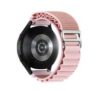 CFCMZTZPED Bracelet en nylon for Samsung Galaxy Watch 7,6,5,4,40mm,44 mm,Classic/Active,Gear S3, Frontier 18,20,22mm, bracelet sport boucle for Amazfit GTS 3,4(02Pink,22mm)