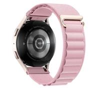 CFCMZTZPED Bracelet en nylon Loop for Samsung Watch 7 6 5 4/for Amazfit Active 2 Bracelet for Huawei Watch 4/GT5-4-3 Pro Band.(Cream powder sand,Width 22mm)