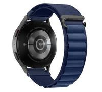 CFCMZTZPED Bracelet en nylon Loop for Samsung Watch 7 6 5 4/for Amazfit Active 2 Bracelet for Huawei Watch 4/GT5-4-3 Pro Band.(Dark blue,Width 20mm)