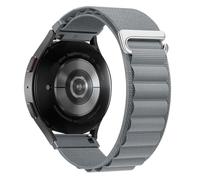 CFCMZTZPED Bracelet en nylon Loop for Samsung Watch 7 6 5 4/for Amazfit Active 2 Bracelet for Huawei Watch 4/GT5-4-3 Pro Band.(Grey,Width 20mm)