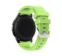CFCMZTZPED Bracelet en silicone for Samsung Galaxy Watch 7/5/6/4/3/46 mm/active 2/Gear S3 Frontier/Sport, compatible for Huawei GT 4/3/2/2E(Light Green,22MM)