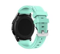 CFCMZTZPED Bracelet en silicone for Samsung Galaxy Watch 7/5/6/4/3/46 mm/active 2/Gear S3 Frontier/Sport, compatible for Huawei GT 4/3/2/2E(Mint Green,20MM)