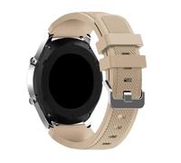 CFCMZTZPED Bracelet en silicone for Samsung Galaxy Watch 7/5/6/4/3/46 mm/active 2/Gear S3 Frontier/Sport, compatible for Huawei GT 4/3/2/2E(Khaki,22MM)