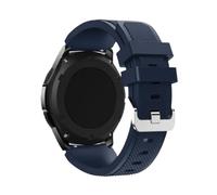 CFCMZTZPED Bracelet en silicone for Samsung Galaxy Watch 7/5/6/4/3/46 mm/active 2/Gear S3 Frontier/Sport, compatible for Huawei GT 4/3/2/2E(Dark Blue,22MM)