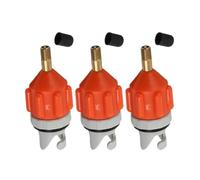 CFCMZTZPED Kit d'adaptateur de Valve Pompe for Air, 3 pièces, Planche for pagaie, Kayak, Bateau Gonflable, Accessoires convertisseur d'air, Adaptateur