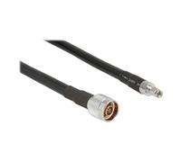CFD400 LLC400 low loss - Câble d'antenne - connecteur N (P) pour RP-SMA (P) - 1 m - coaxial - noir