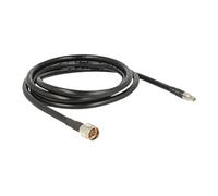 CFD400 LLC400 low loss - Câble d'antenne - connecteur N (P) pour RP-SMA (P) - 2 m - coaxial - noir