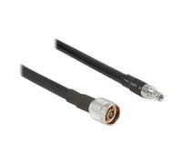 CFD400 LLC400 low loss - Câble d'antenne - connecteur N (P) pour RP-SMA (P) - 3 m - coaxial - noir