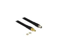 Câble de raccordement pour antenne WiFi Delock 13012 [1x SMA mâle inversé - 1x SMA femelle inversé] 40.00 cm noir