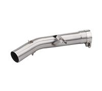 CFDEKOIB Moto Echappement pour GSF650 pour GSX650F 2007-2016 pour GSF1250 2007-2018 Interface Modifiée 51 Mm Tuyau Liaison Intermédiaire Acier Inoxydable Tuyau Liaison D'échappement Moto