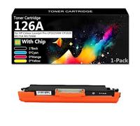 CFDFDA 126A Cartouche de Toner pour Xerox ApeosPrint C325 C325dw Apeos C325df C325dw Imprimante, Facile à Installer, 1300 Pages,Black