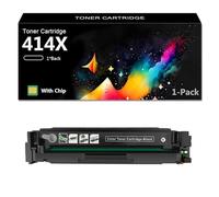CFDFDA 414X Cartouche de Toner Compatible de Remplacement avec Puce pour HP Color Laserjet Pro MFP M479 M454 Imprimante, Cartouche de Toner Haute Capacité, Peut Ajouter de l'encre (7500 Pages),Black