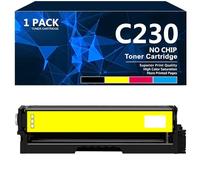 CFDFDA C320 Remplacement des Cartouches de Toner 006R04383 006R04384 006R04385 006R04386 Toner (Pas de Puce) Travail à Haut Rendement pour Xerox C230 C235 Imprimante,Yellow-3000 Pages