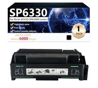 CFDFDA Haute Capacité SP6330 Cartouche de Toner Compatible pour Ricoh AFICIO SP6330N Lanier SP6330N Imprimantes, Nette et Durable,Black-1 Pack