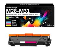 CFDFDA M28-M31 Cartouche de Toner de Remplacement Compatible pour HP Laserjet Pro M15w 15a MFP M28w M28a M31w Imprimante, Haute Performance, Haute Capacité,Black
